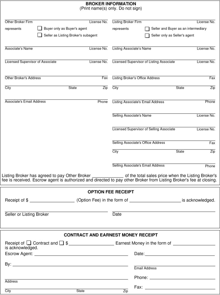 The Purchase Contract (Resale): Para. 24 – Attorney and Signatures